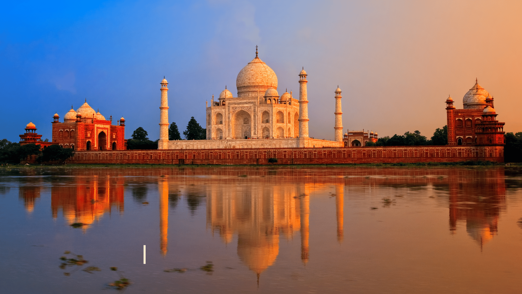 colorful taj mahal travel india