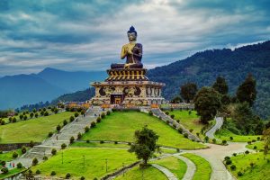 beautiful,huge,statue,of,lord,buddha,,at,rabangla,,,sikkim